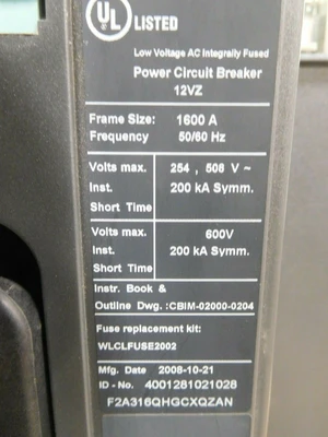 Used Siemens WLF2A316 Circuit Breakers Ohio US | Equipment Recovery Corp. #1330593