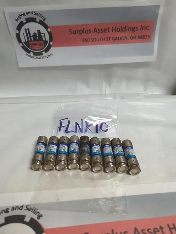 Used LITTELFUSE FLNR10 Miscellaneous Equipment (Electrical & Power) | Surplus Asset Holdings #1200851
