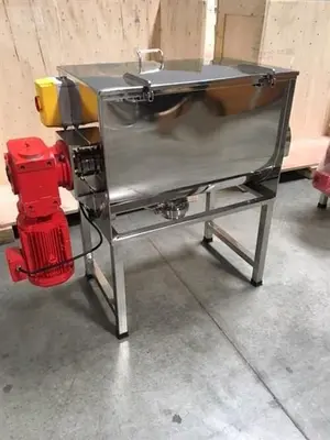 New NEC 2.5 Cu Ft Stainless Steel Double Ribbon Blender