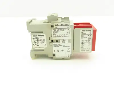 Allen Bradley 4 Pole Contactor Safety Control Relay 24VDC Coil Lot of 5