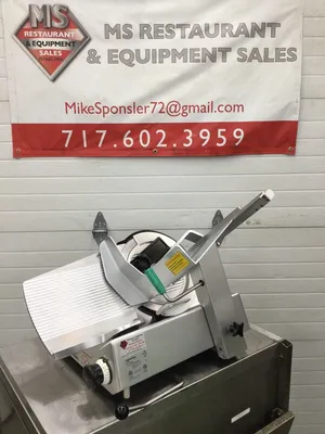 Bizerba 2017 GSPH Manual Deli Slicer Fully Refurbished Tested Working!