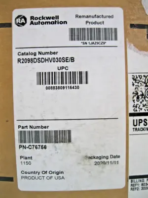 USED Allen-Bradley 2098-DSD-HV030-SE