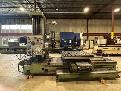 1994 TOS VARNSDORF W100A Boring Mills, BORING MILL, HORZ, TABLE TYPE | Walker Machinery Ltd. (2)