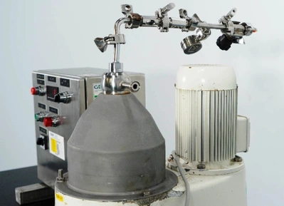 Westfalia CTC 1-06-107 lab clarifier centrifuge, 316SS.