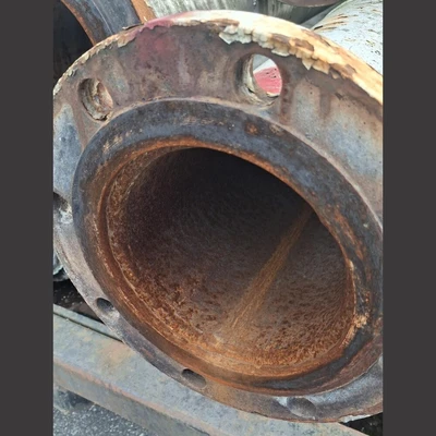 6in Dia. Steel Pipe - 20ft Sections
