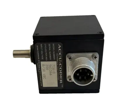 NEW ACCU-CODER 716-0 INCREMENTAL SHAFT ENCODER 7160