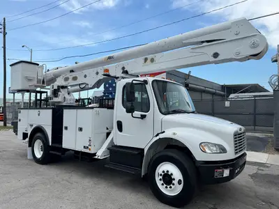 Used 2018 ALTEC AA55 MH Bucket (boom) trucks Florida US | Truck and Van Outlet #1509155