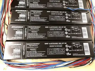 Sylvania QHE 1X32T8/UNV ISH HT SC Instant Start T8 Ballast 100/277V -NIB of 14