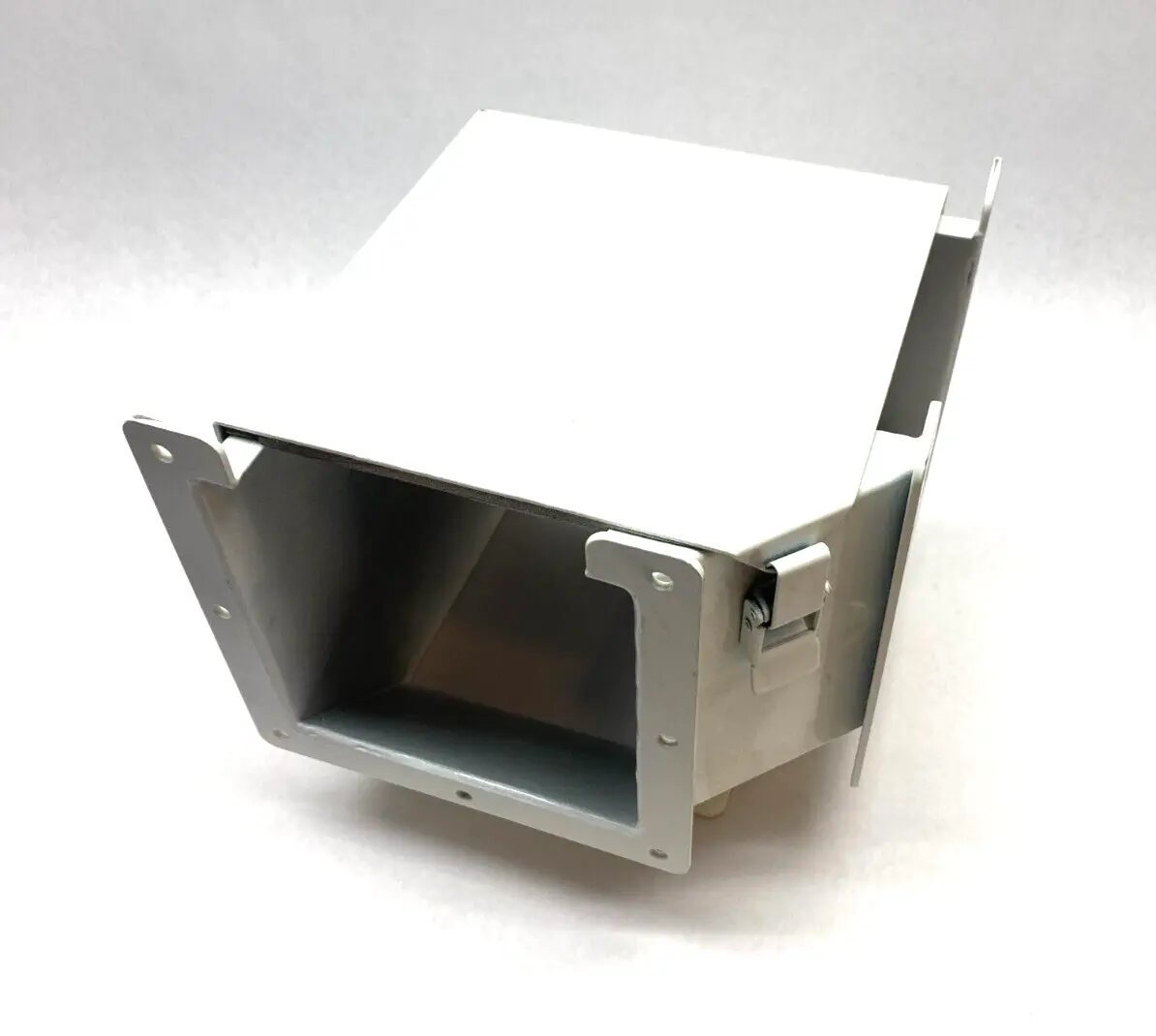 New | in-Stock Hoffman nVent 90-Degree Elbow Wireway Fitting Outside Top Opening White Electrical Fittings Michigan US | Maverick Industrial Sales #1475336