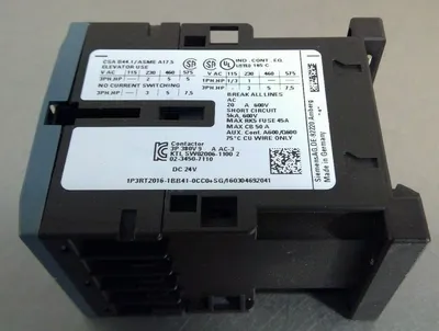 Siemens - Sirius - 3RT2016-1BB41-0CC0 Contactor DC 24V 4E-13