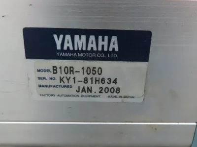 Yamaha B10R-1050 Robot Servo Linear Actuator 1050mm Travel Encoder Belt