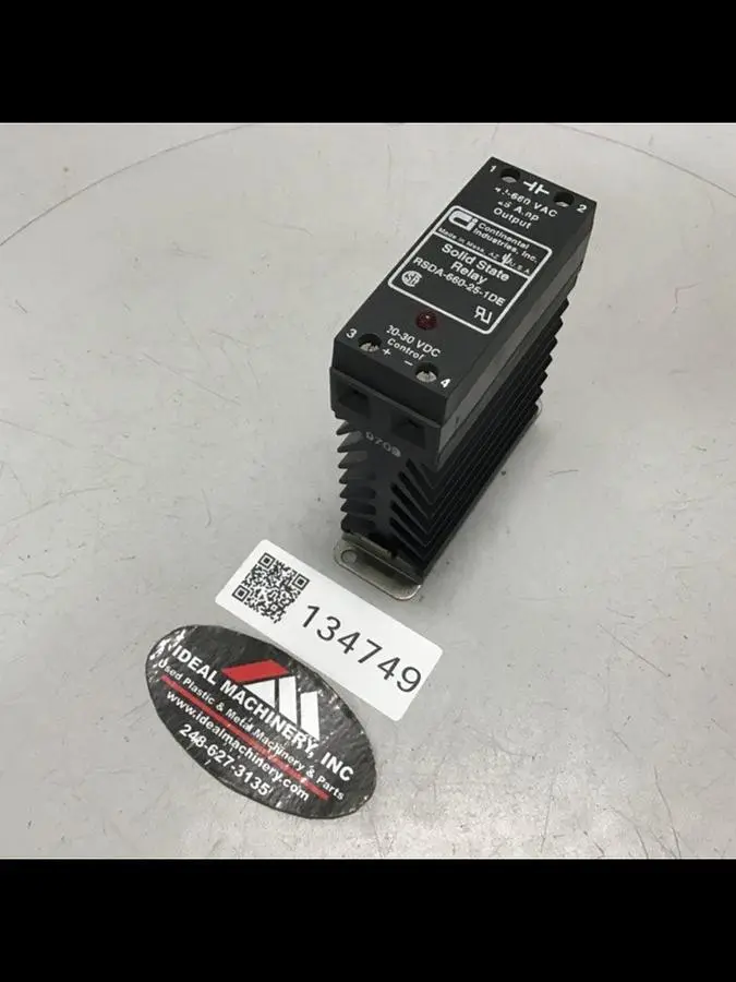 USED CONTINENTAL INDUSTRIES RSDA-660-25-1DE