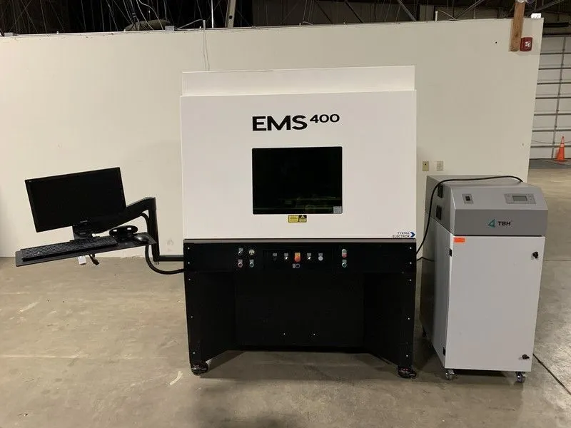 USED 2021 TYKMA 2021 Tykma Electrox EMS 400 Laser Marking System, 24" x 24