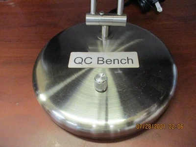 Used Silver Grow Lamp (Max 100 watts, 120 volts, 60 Hz AC Only)