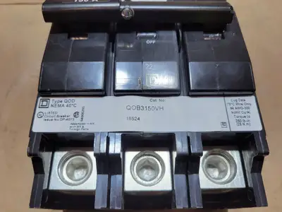 NEW SQUARE D QOB3150VH