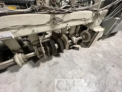 USED 2000 MEREEN JOHNSON 424-DC-2+4 GANG RIP SAW