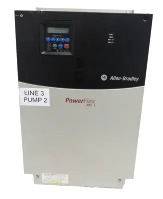 USED ALLEN BRADLEY 22C-D072A103 POWERFLEX 400 SER.A 50HP 22CD072A103