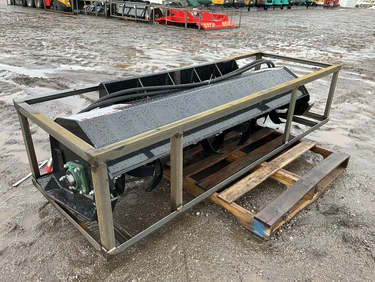Used MOWER KING ECSSTR072 ROTOTILLER SKID STEER ATTACHMENT, Rotary Tillers Michigan US | Miedema Asset Management Group #1341188