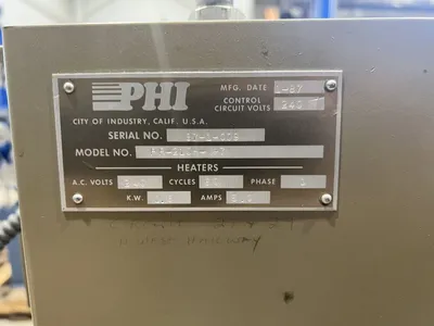 USED 1987 PHI PHI PR-210H-X-7 PRESS