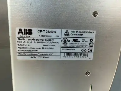Abb Cp-T 24/40.0 1SVR427057R0000 Switch Mode Power Supply (6.2.1)