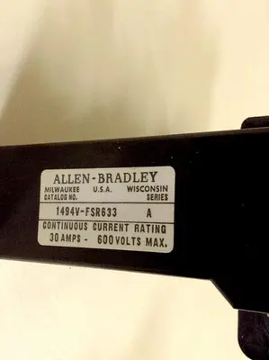 USED ALLEN BRADLEY 1494V-DS30 SER A