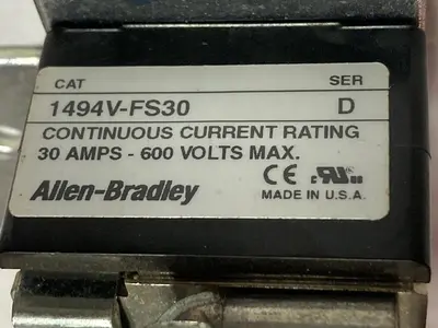 Used ALLEN BRADLEY 1494V-DS30 Miscellaneous Equipment (Electrical & Power) | Surplus Asset Holdings #1195994