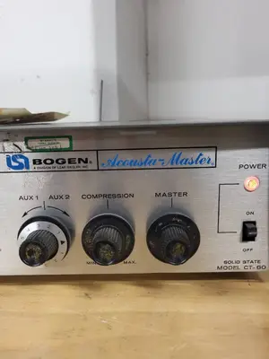 Bogen Acousta-Master CT-60 Solid State Audio Amplifier
