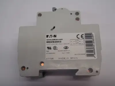 Used Eaton 2 Pole Circuit Breaker Din Rail 5kA, Miniature Circuit Breaker Circuit Breakers Michigan US | Maverick Industrial Sales #1394651