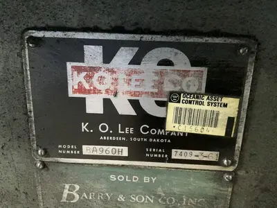 Used K.O. LEE CO. BA960H Tool & Cutter Grinders Ohio US | HGR 24 #1517010