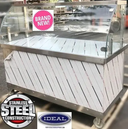 Stainless steel mobile cars - multi use -