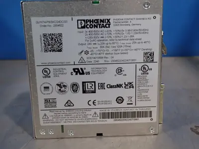 NEW PHOENIX CONNECT QUINT4PS/3AC/24DC/20
