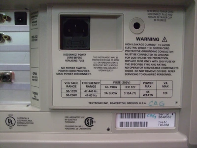USED TEKTRONIX TDS 350