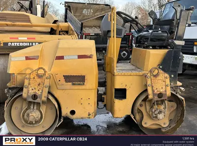 Used 2009 CATERPILLAR CB24 Tandem Rollers New Jersey US | Proxy Equipment #1385313