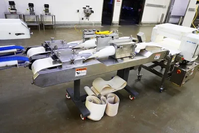 EMPIRE S-180/GMP-2 Bagel Divider Former > Dual Lane Bagel Divider Former | Harvest Equipment and Fabrication Inc (14)