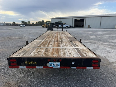 Used 2012 BIG TEX 14GN-32 Flatbed Trailers Oklahoma US | Miedema Asset Management Group #1709287