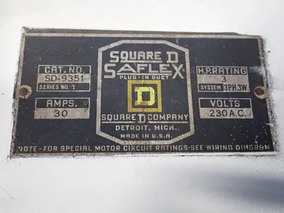 USED SQUARE D SD9351