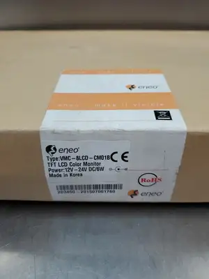 Eneo VMC-8LCD-CM01B TFT LCD Color Monitor, 12V-24VDC. 2E-09