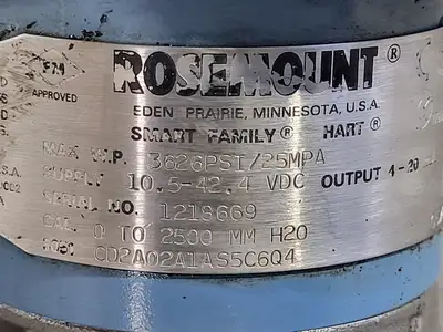 Used ROSEMOUNT 3051CD2A02A1AS5C6Q4 Misc Electrical & Power Parts British Columbia CA | Lenmark #836116
