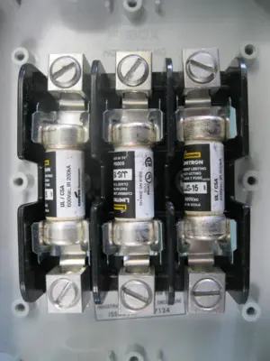 Ferraz Shawmut 60308T 30A 600V Class T Fuse Holder in Plastic Fibox Enclosure F2