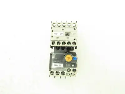 Fuji SK12L Motor Starter Contactor 5.5kW 600V TK12W & Thermal Overload .48-0.72A