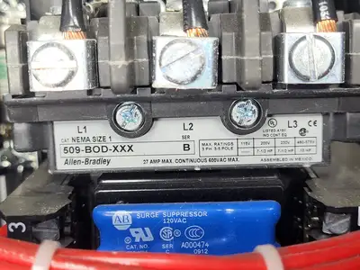 Used ALLEN-BRADLEY 509-BOD-XXX Starters British Columbia CA | Lenmark #835938