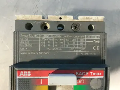 Used ABB TMAX T2L 160 Circuit Breakers Ohio US | HGR 24 #1462139