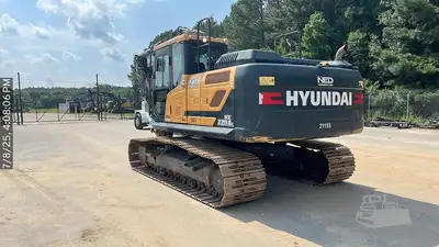 Used 2022 HYUNDAI HX220AL Crawler Excavators North Carolina US | National Equipment Dealers #1422413