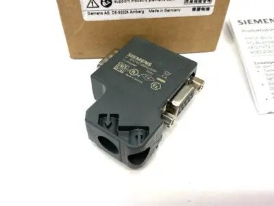 New | in-Stock Siemens SIMATIC DP PROFIBUS Bus Connector 35-Degree RS485 Electrical Fittings Michigan US | Maverick Industrial Sales #1401814