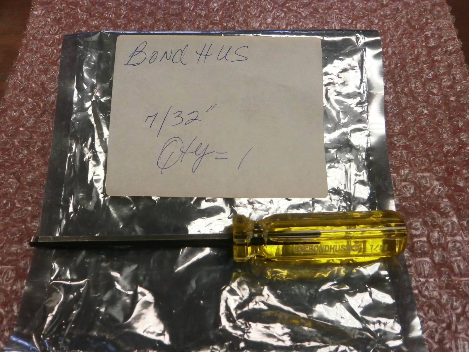 USED Bond Hus 7/32"