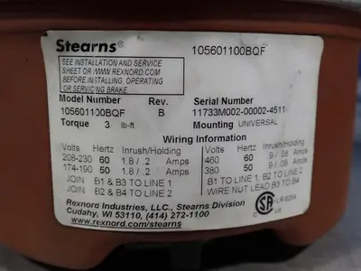 USED STEARNS 105601100BQF