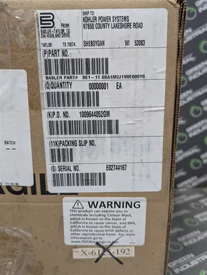 Basler Electric / Kohler BE1-11g Generator Protection Relay G5A3M2J2N0E000 New NIB