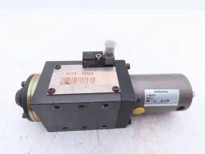 Welker Bearing Co T1300ABDEA025KA Pneumatic Pin Clamp W/Numatics WCN-2111