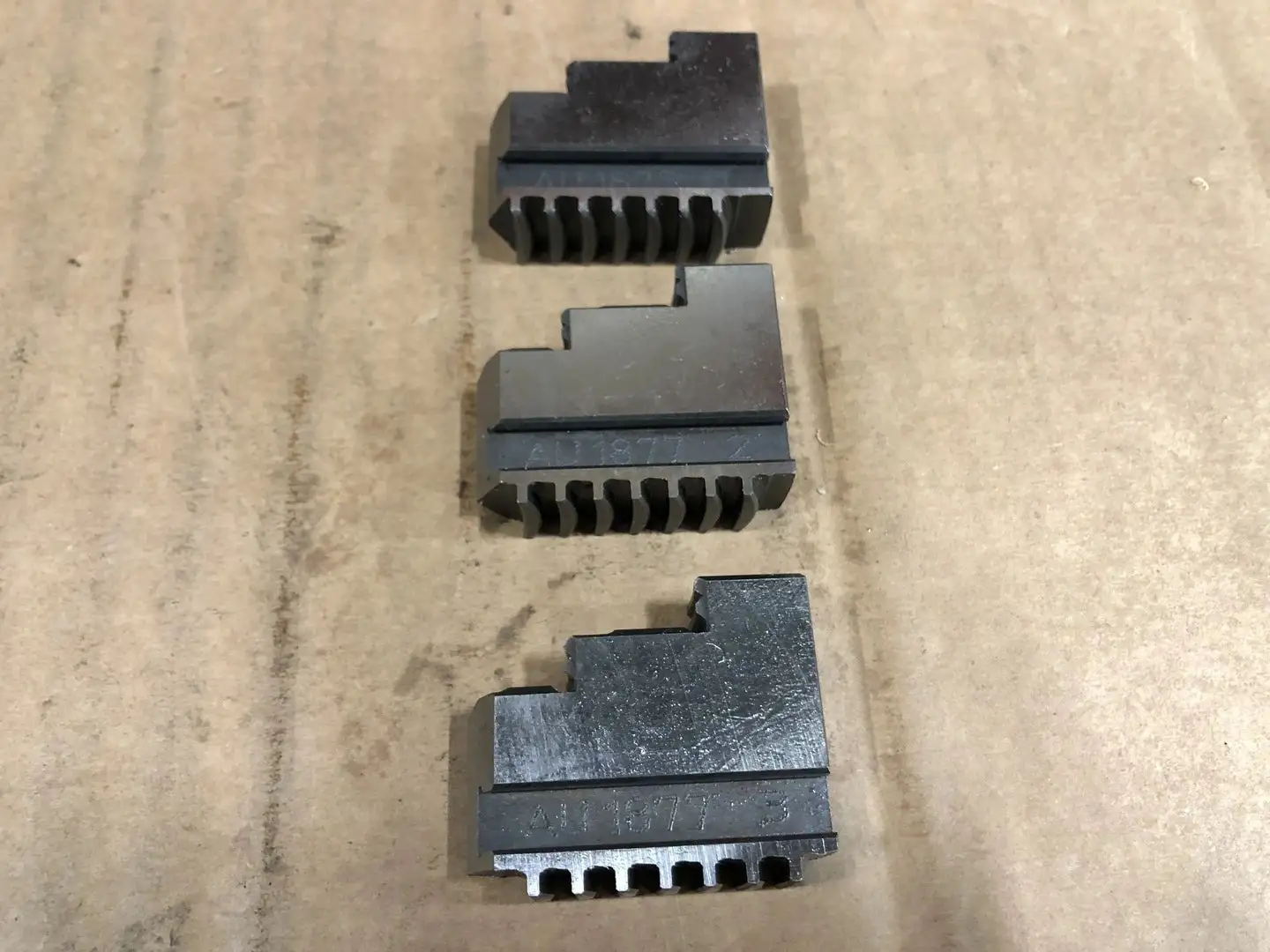 Lathe Chuck Top Jaw (Set of 3)