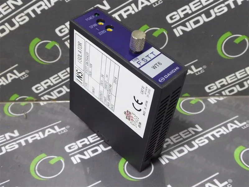 Daiichi FSTT-0A75XA20 FINE Series INS Isolator Module Used